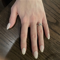 Classic 4 Prong Solitaire Engagement Ring for Princess